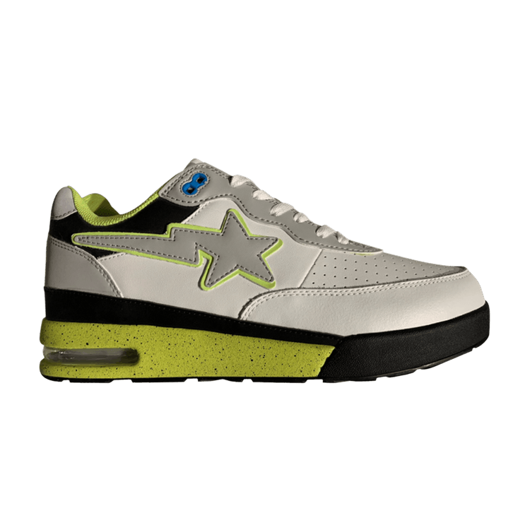 

Кроссовки BAPE Roadsta 'White Yellow', белый