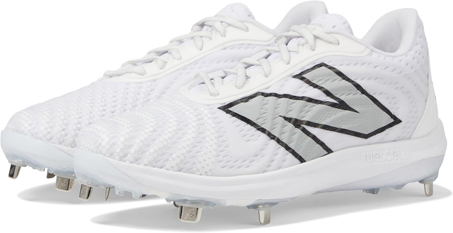 

Бутсы FuelCell 4040 v7 Metal New Balance, цвет Optic White/Raincloud