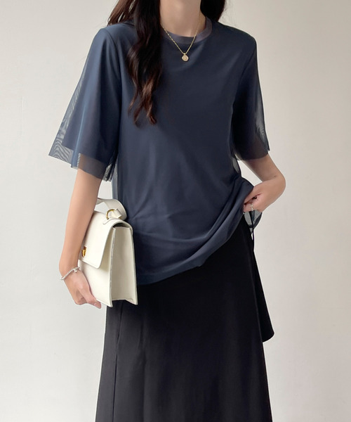 

Футболка, крой оверсайз, бренд Banner Select, цвет сине-серый