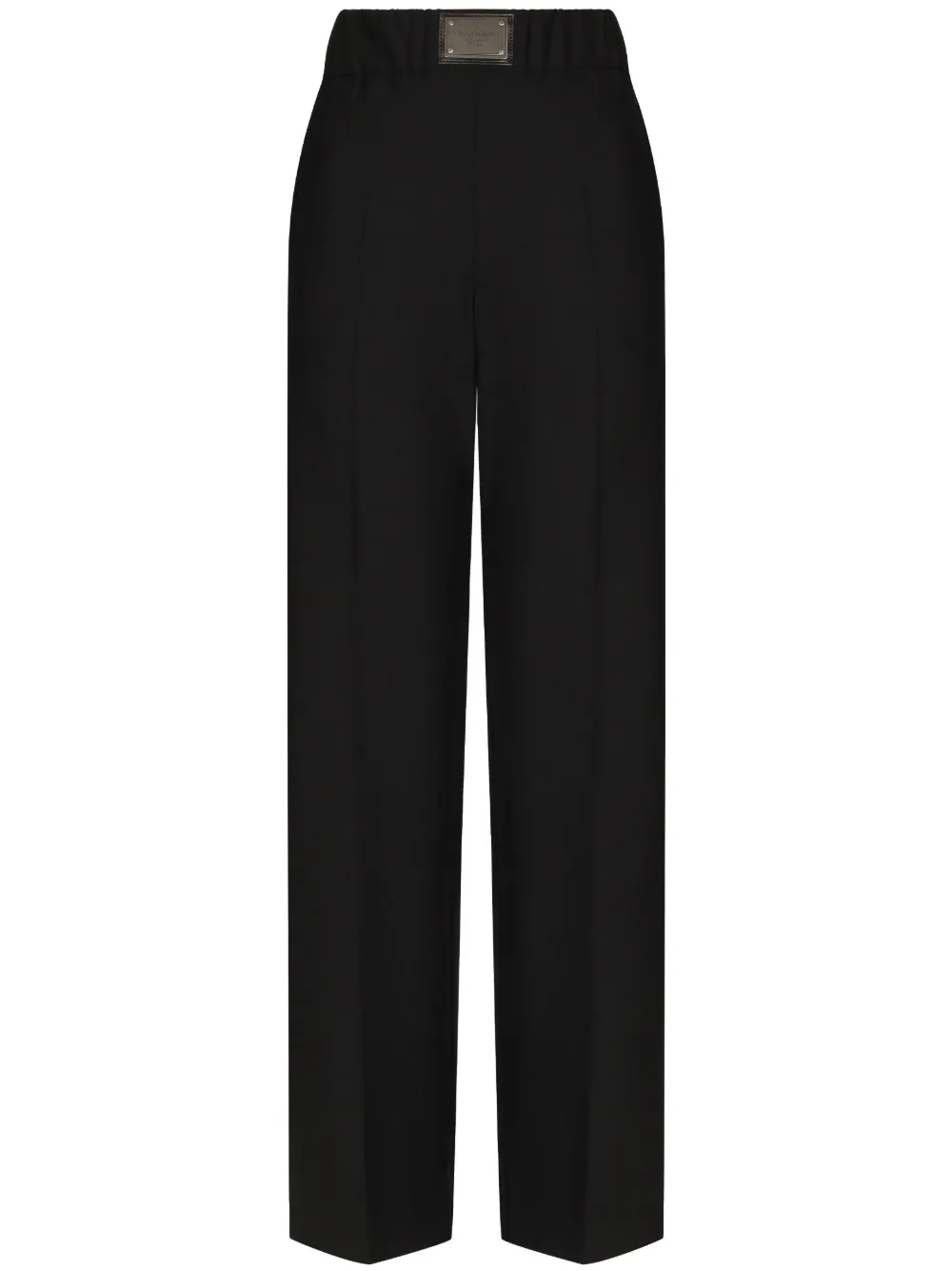 

Расклешенные брюки с завышенной талией DOLCE & GABBANA, черный