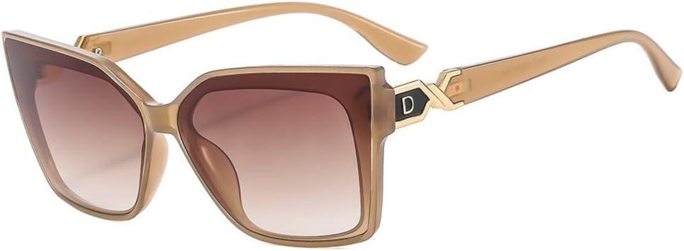 

MUTYNE Модные роскошные солнцезащитные очки «кошачий глаз» для женщин и мужчин, винтажные женские солнцезащитные очки, трендовые оттенки, защита от ультрафиолета UV400, Light Tea