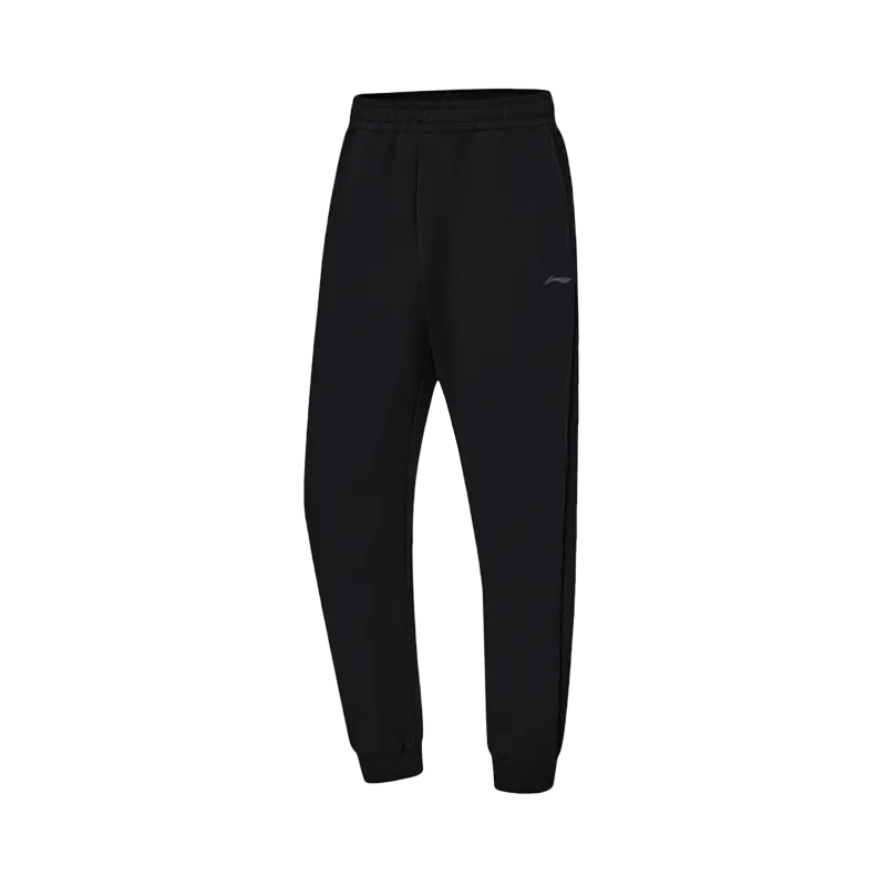 

Мужские повседневные брюки Li Ning, черные, средней высоты, спортивные штаны