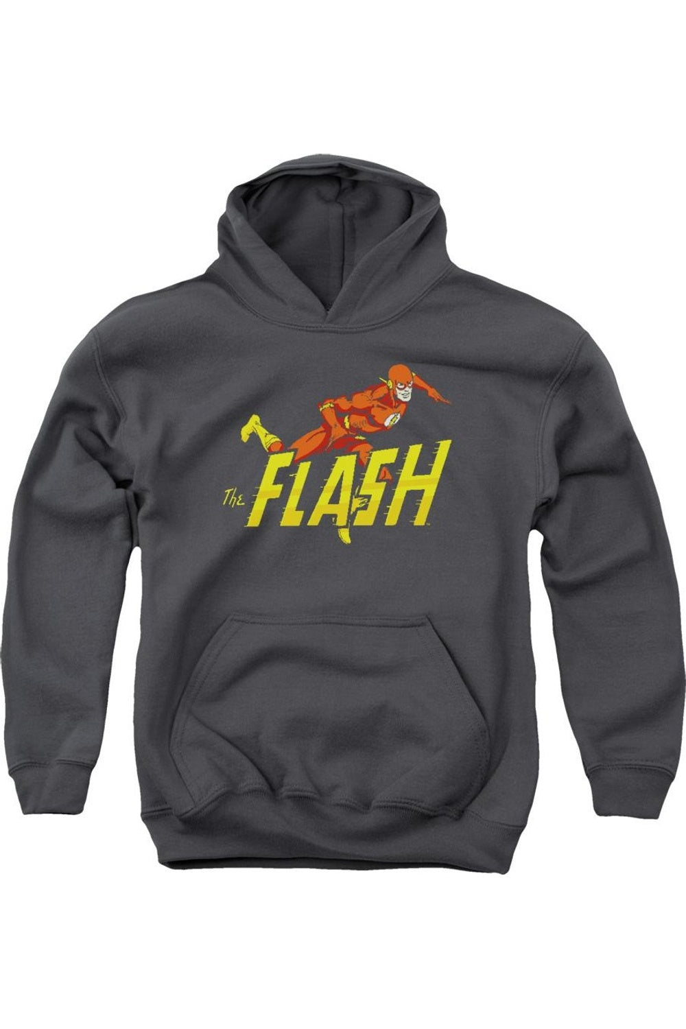 

DC Comics Flash 8-битный Flash молодежная толстовка с капюшоном Gildan, черный