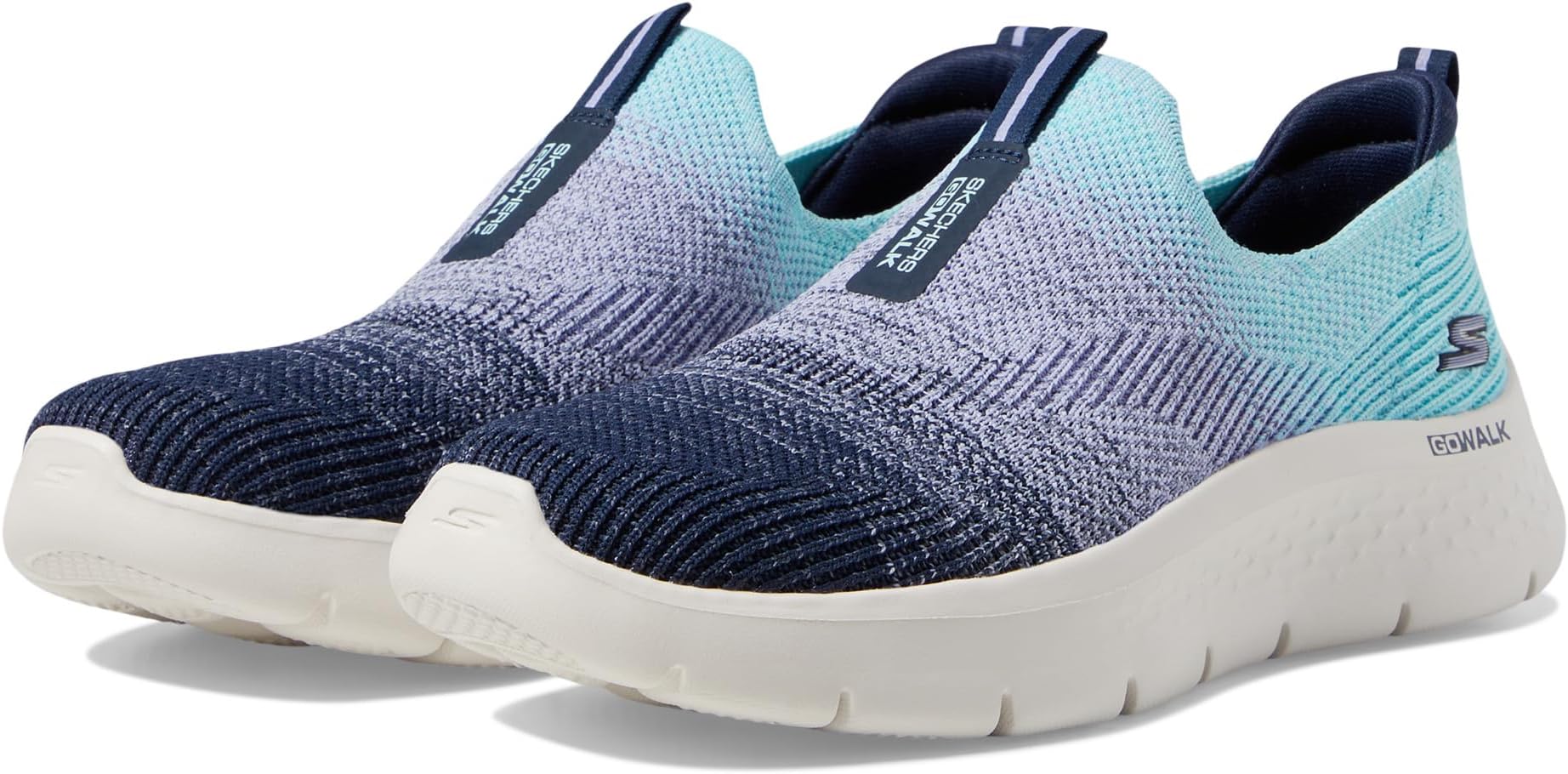 Кроссовки SKECHERS Performance Go Walk Flex Cali Sunset, цвет Navy/Aqua