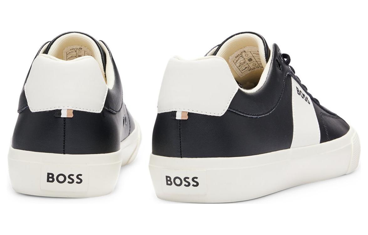 BOSS Aiden Кроссовки для тенниса HUGO BOSS, черно-белые — фото 4