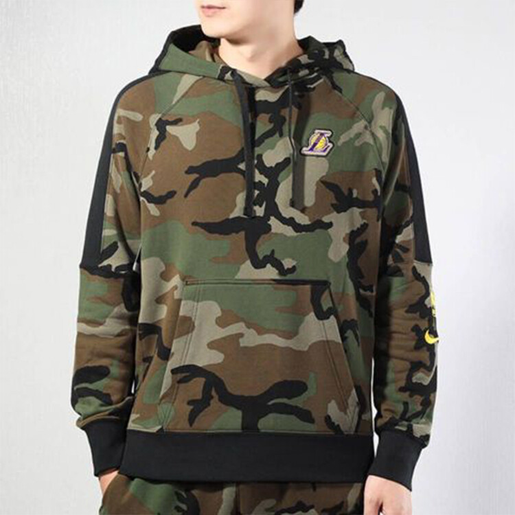 Мужская толстовка Nike, цвет Camouflage — фото 3