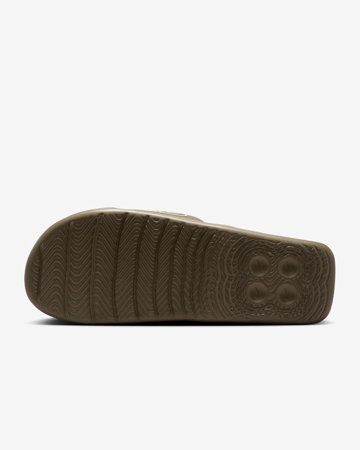 Мужские спортивные сандалии Nike Air Max Cirro Just Do It Solarsoft Slide, (202) Medium Olive/Light Army/Light Silver — фото 2