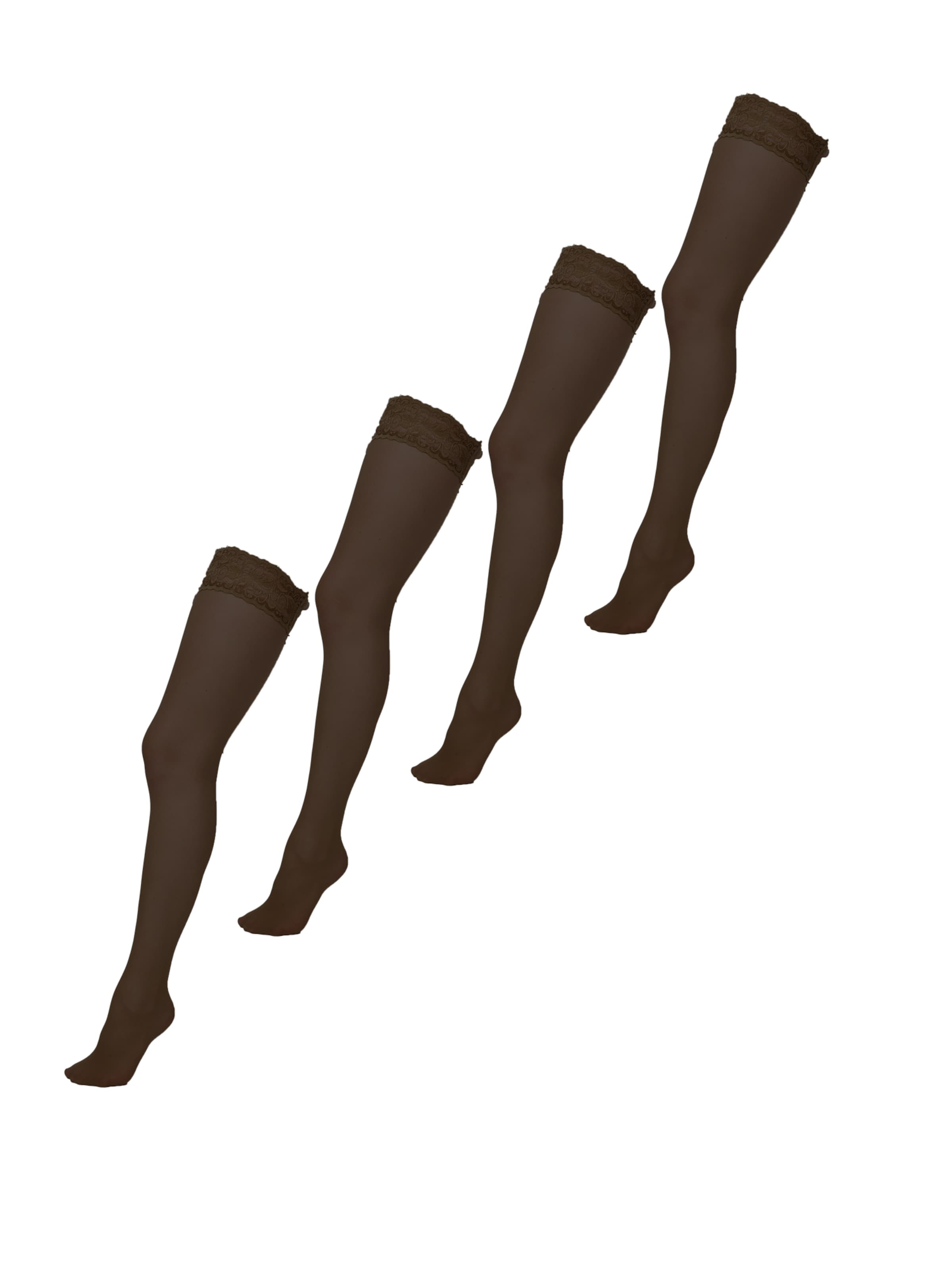 

Nur Die Колготки Hold-up 'Goodbye Laufmaschen' в цвете Black