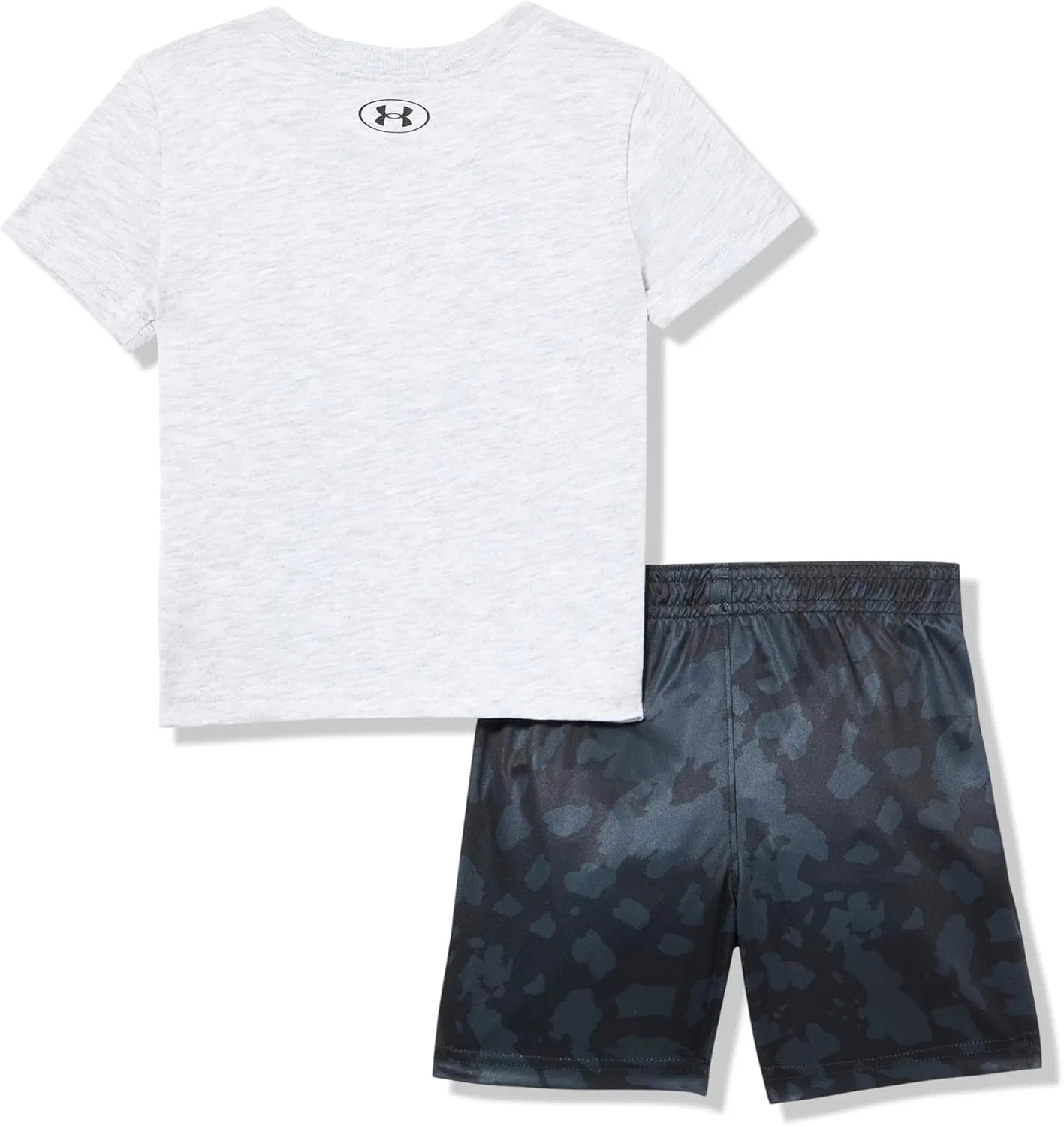 Детский спортивный комплект из футболки и шорт Under Armour, Mod Gray Printed — фото 3