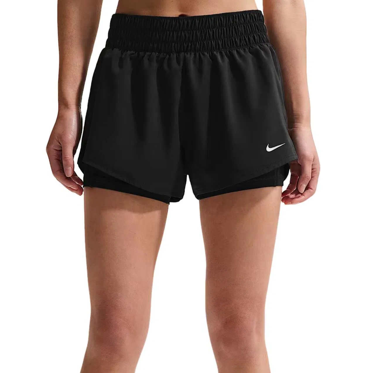 Женские спортивные шорты Dri Fit Nike, Black/White