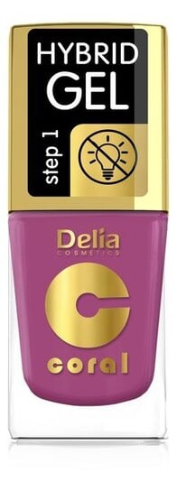 

Гибридный гель Коралл, Лак для ногтей 70 11мл Delia Cosmetics