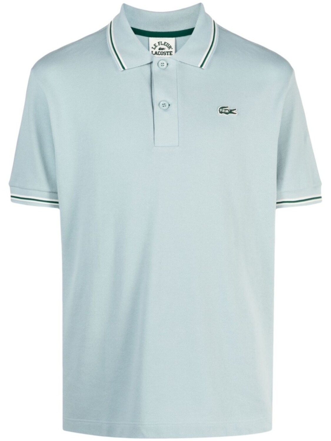 

Lacoste рубашка поло из коллаборации с Le Fleur, серый