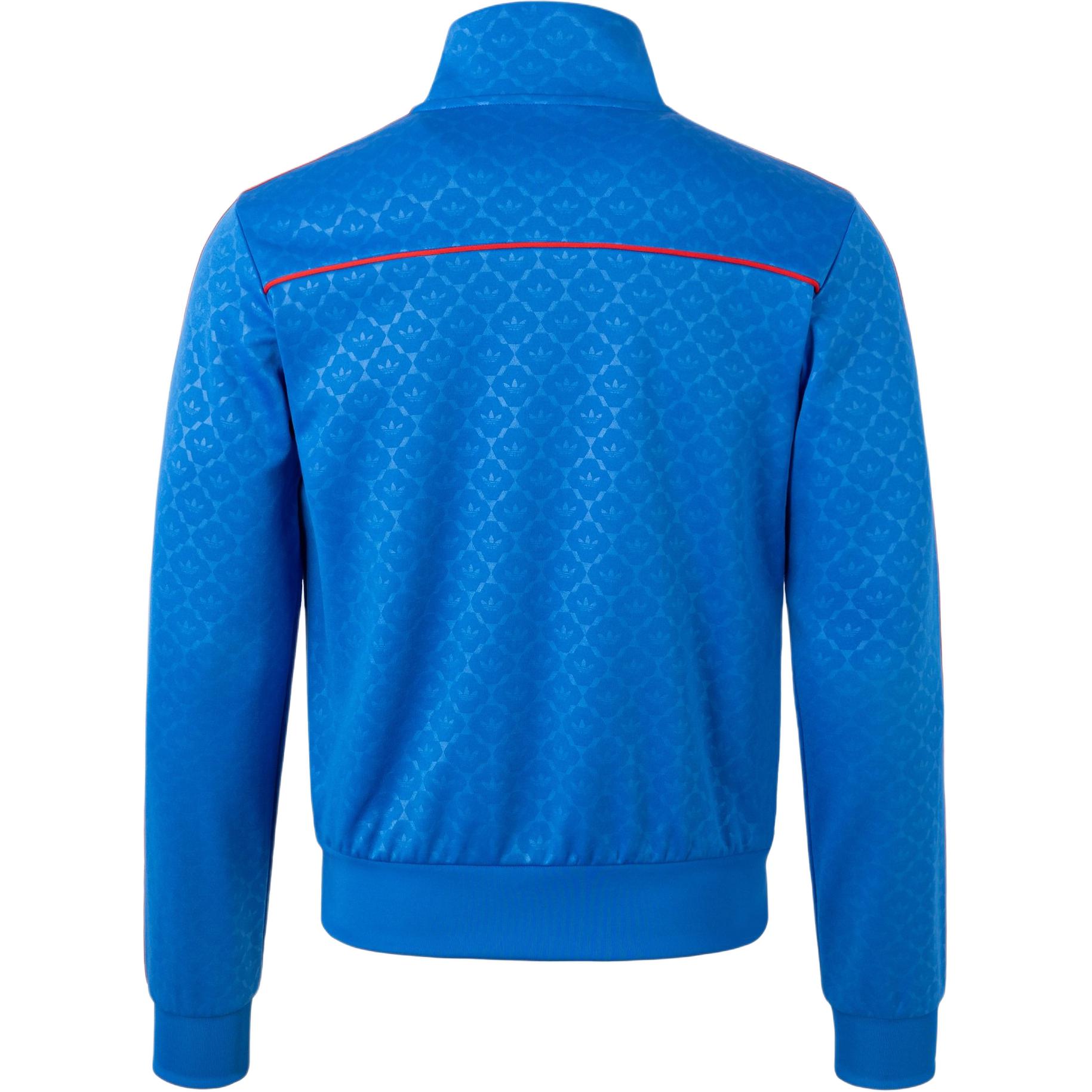 Футболка DAVID BECKHAM TRACK TOP Куртки Пальто Унисекс Воздушно-синий Adidas Originals — фото 3