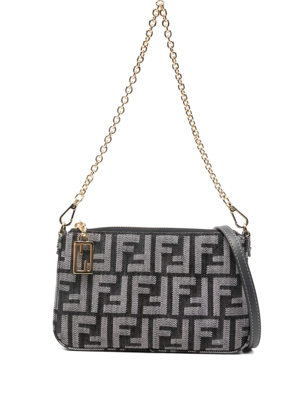 

Мини-сумка багет Fendi, синий