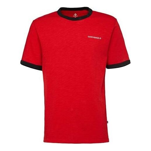 

Футболка slub ringer ss tee 'red' Converse, красный