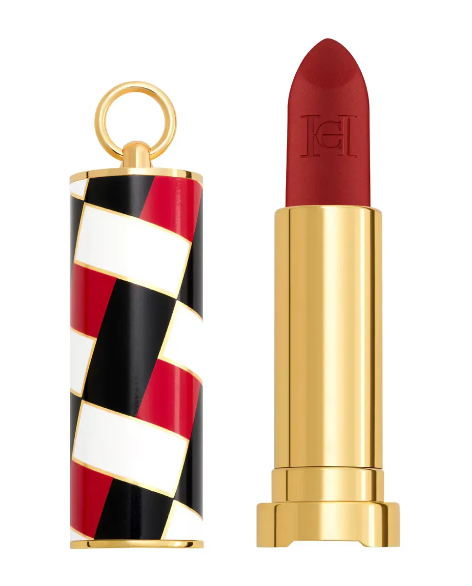 Помада для губ Fabulous Kiss The Lipstick матовый эффект Carolina Herrera, 416 Dreams Of Wine — фото 3