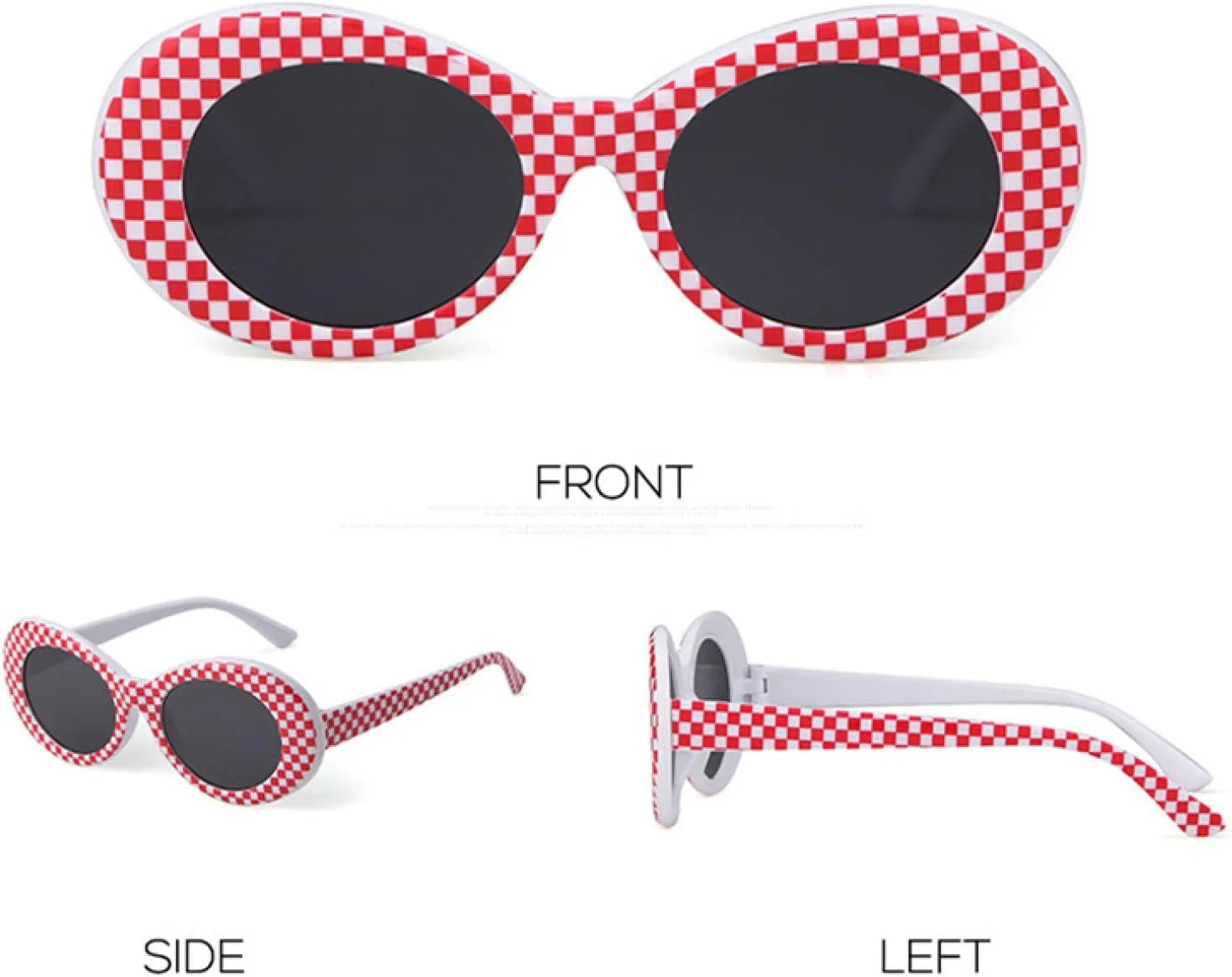 

Ретро маленькие овальные солнцезащитные очки, защитные очки с леопардовым принтом, розовые солнцезащитные очки, большие модные солнцезащитные очки WNCKSQ, C7