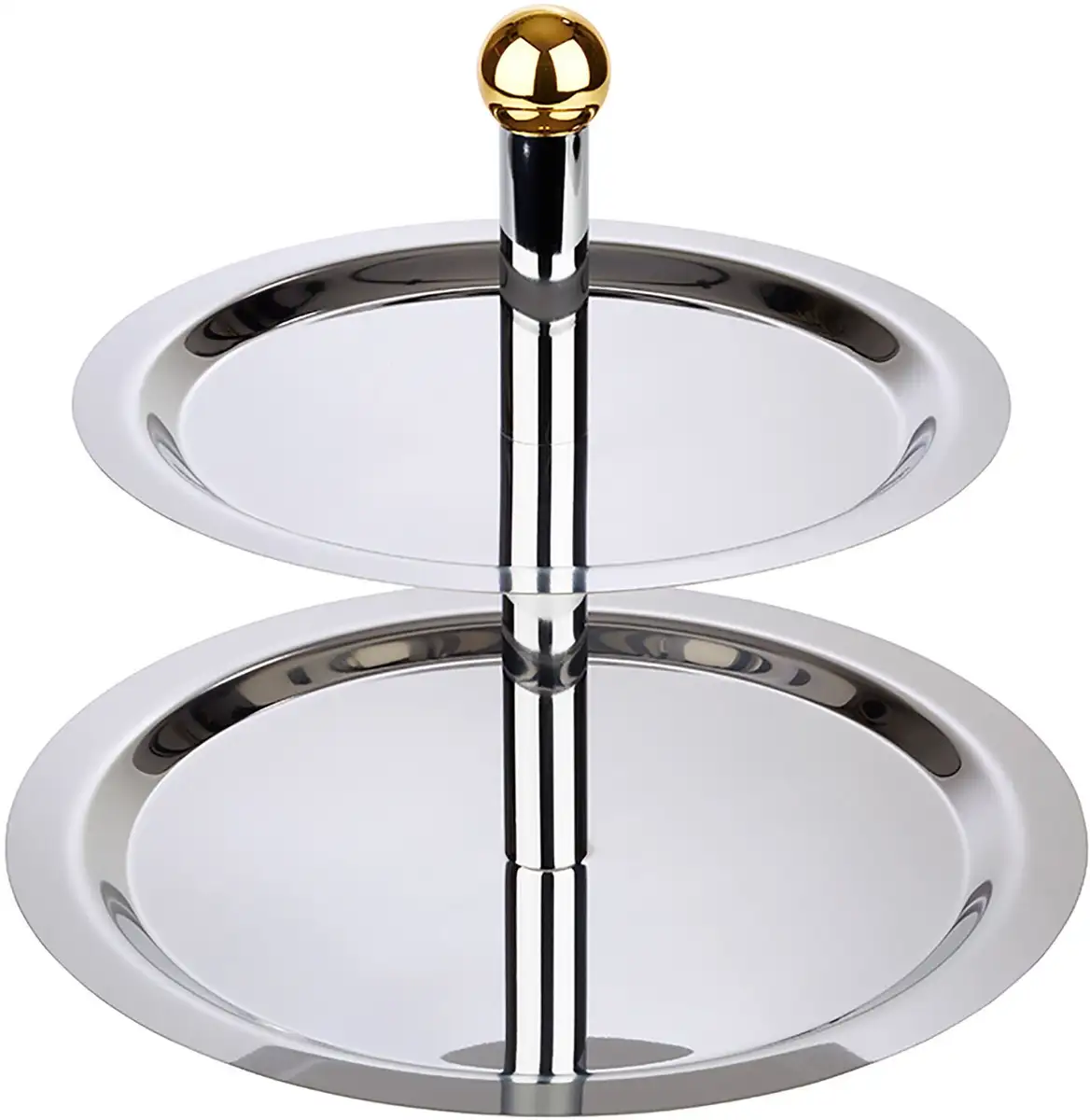 

APS etagere "Finesse", 2 уровня, высота 30 см Ø 38 см, цвет chromfarben