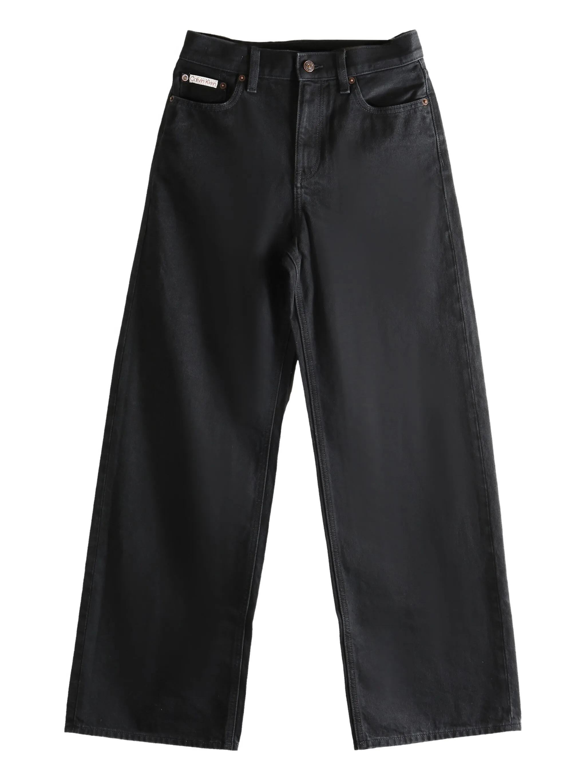 

Широкие джинсы Calvin Klein, черный
