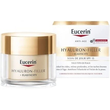 

Гиалурон-Филлер + Эластичность Дневной уход с Spf15 50мл, Eucerin