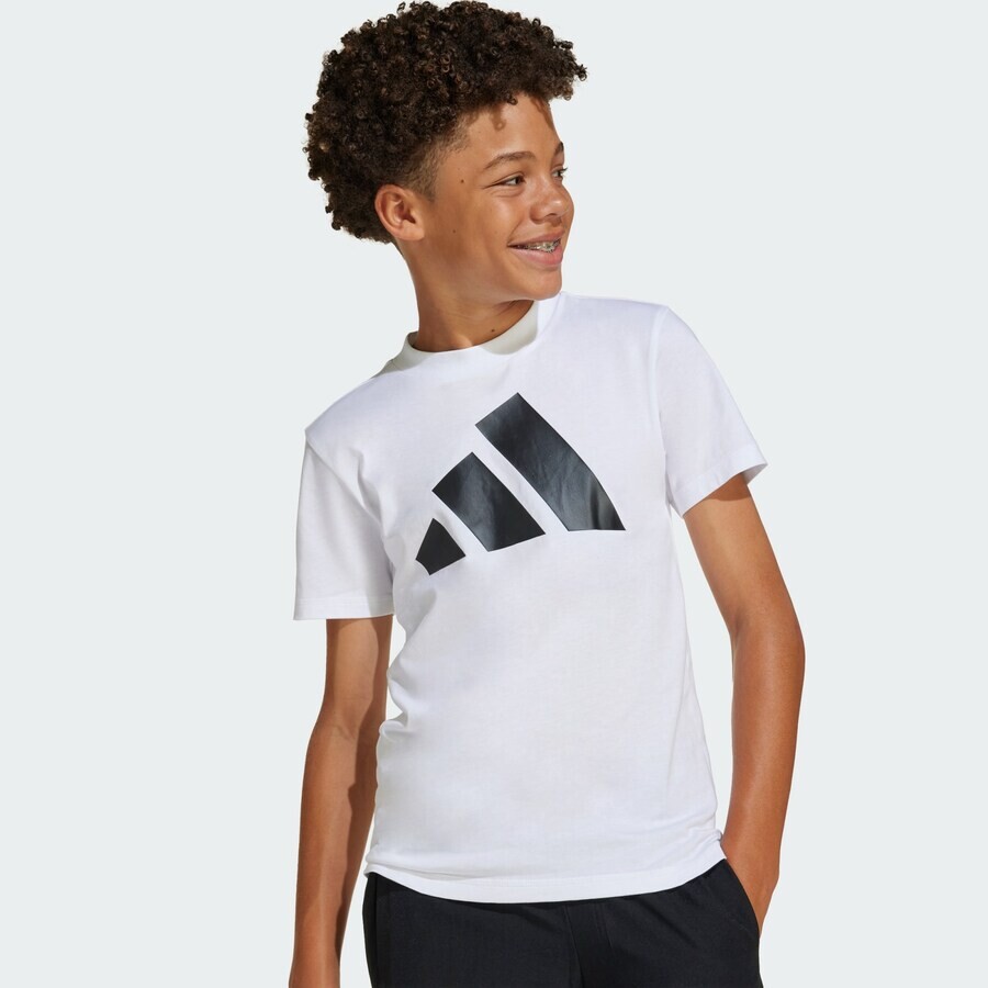 Спортивный топ ADIDAS SPORTSWEAR Performance Shirt Essentials, белый — фото 4