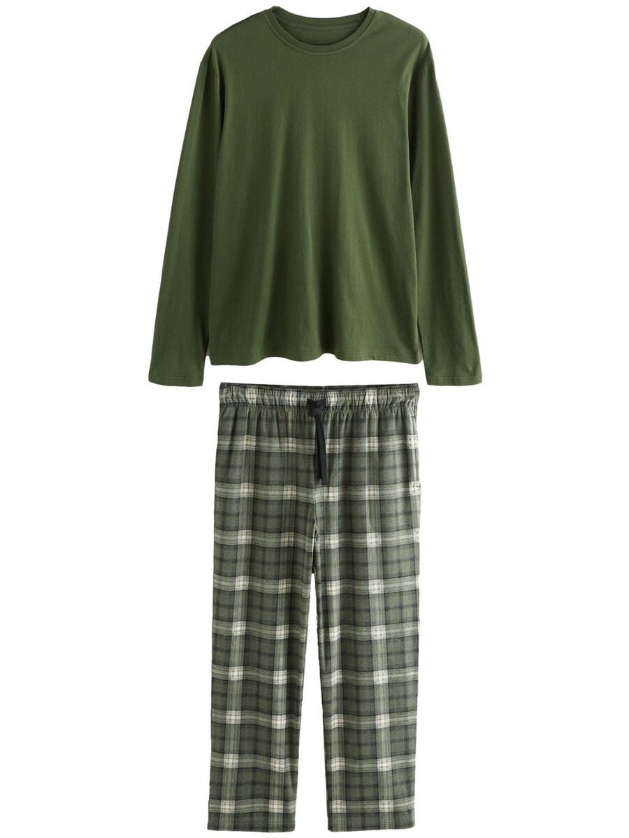 

Длинная пижама Next, зеленый