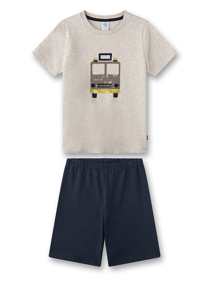 

Sanetta Пижама бежевого/темно-синего цвета