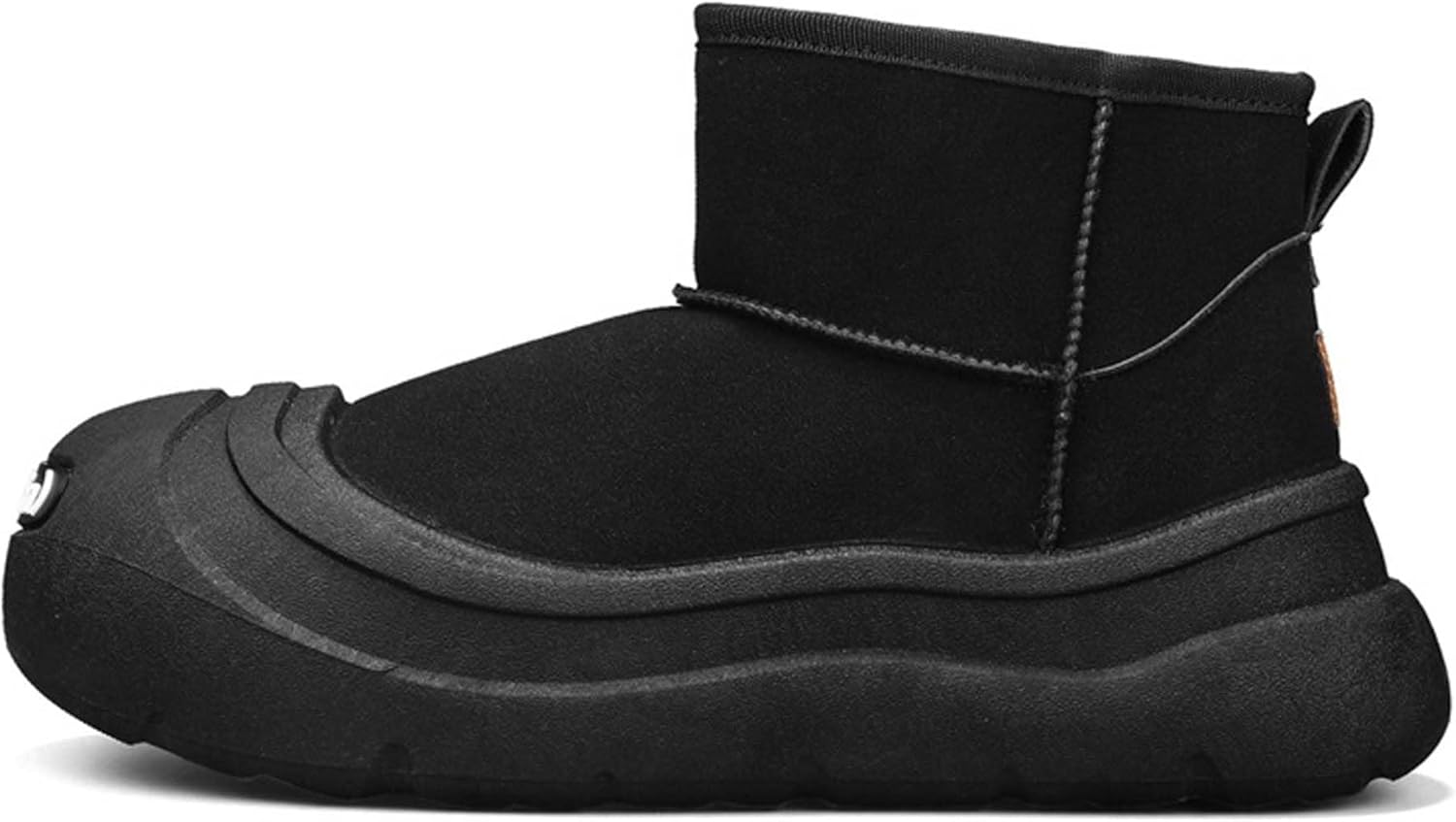 

Большие зимние теплые и пушистые зимние сапоги, легкая и удобная обувь для прогулок на улице Generic, черный