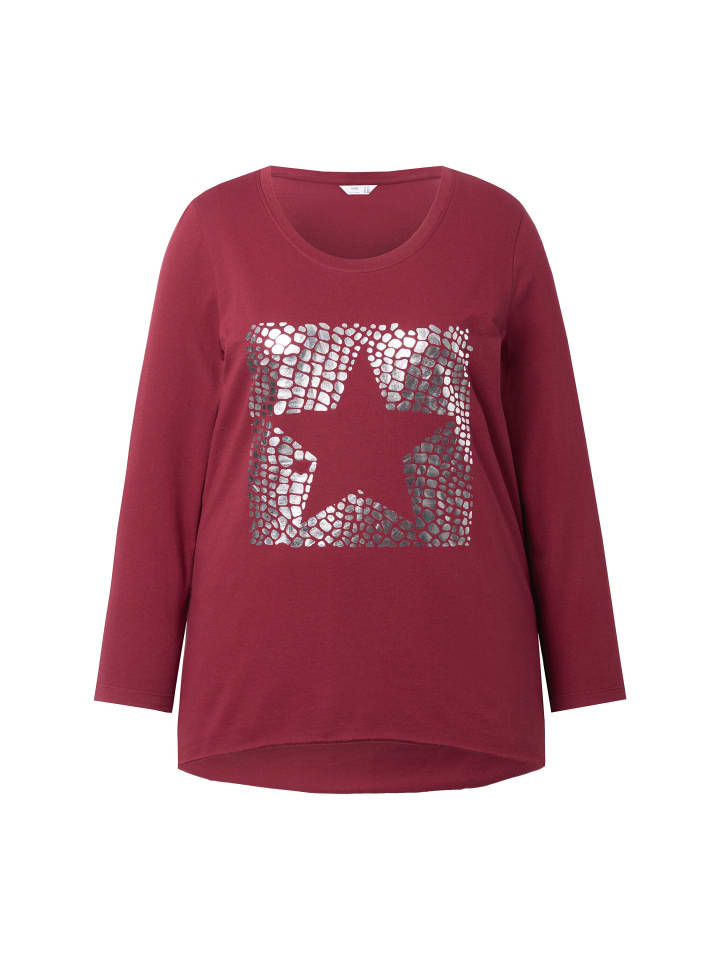 

Рубашка темно-бордового цвета Angel of Style