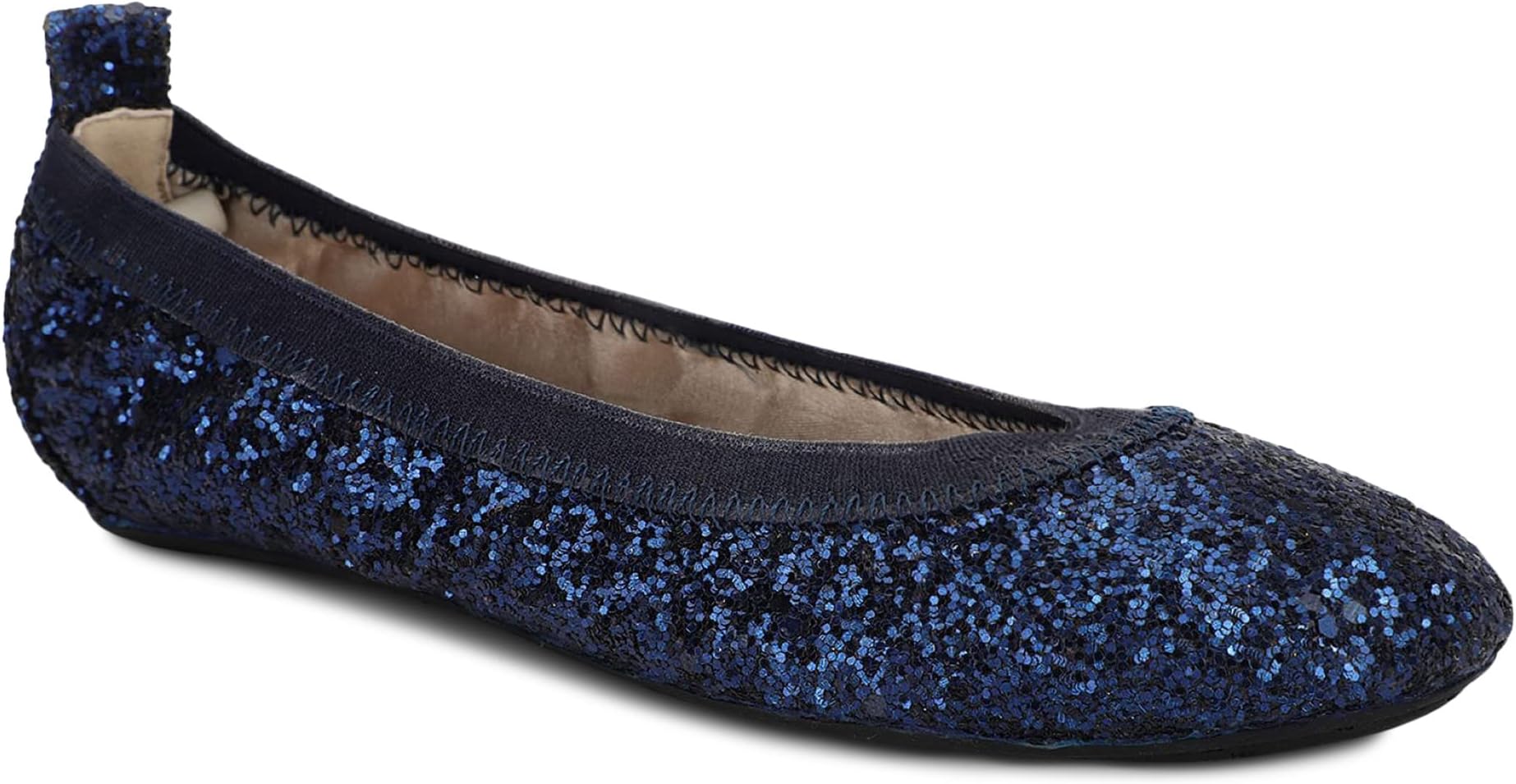 

Туфли на плоской подошве Yosi Samra Miss Samara Glitter Ballet Flat, цвет Navy Chunky Glitter