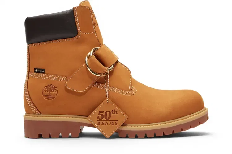 Ботинки BEAMS x Timberland Buckle GORE-TEX, светло-коричневый