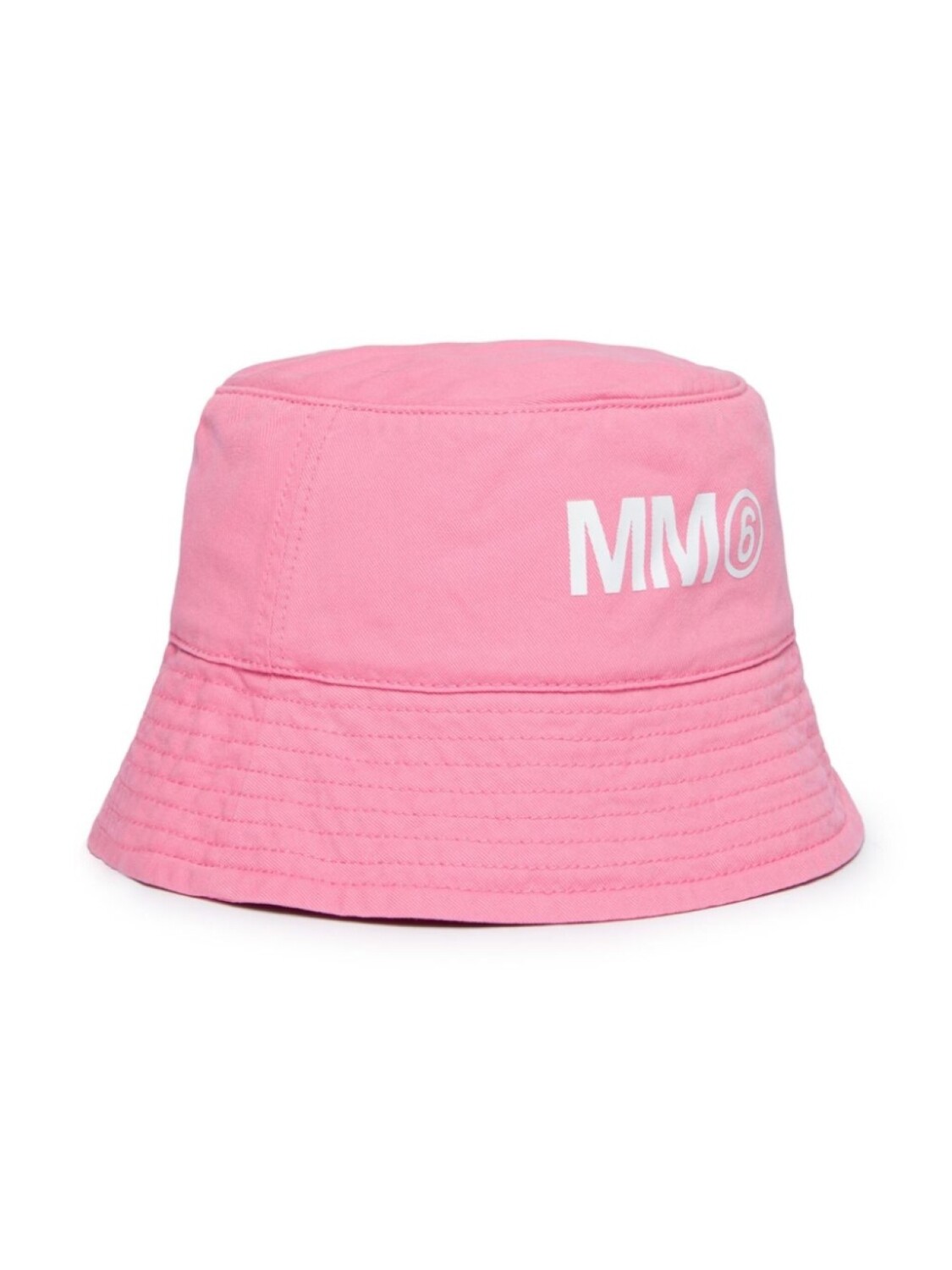 

MM6 Maison Margiela Kids панама с логотипом, розовый