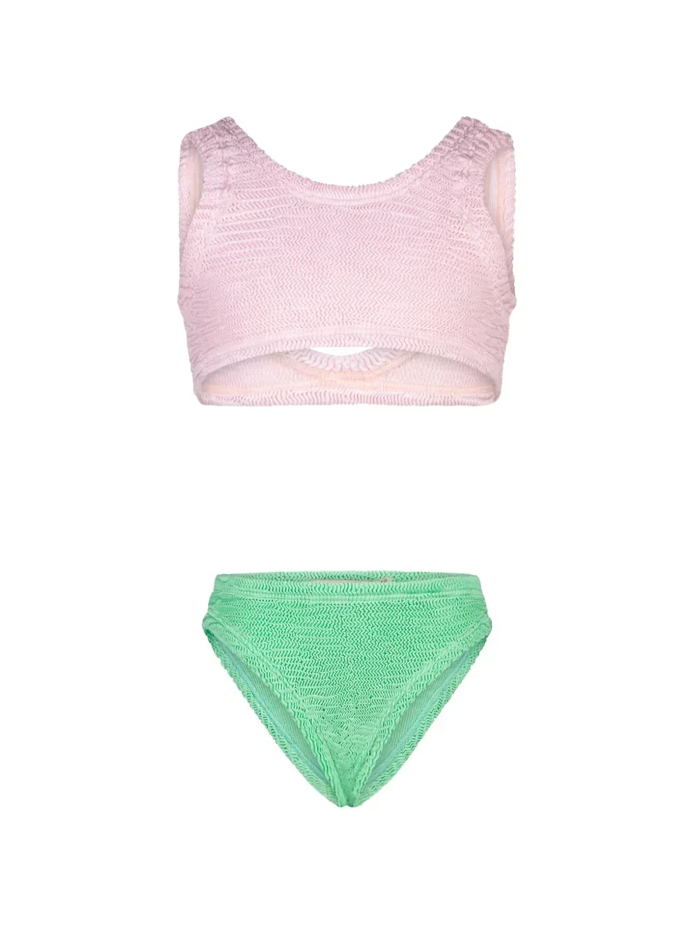 Купальник Katy со сборками Paramidonna Kids, розовый