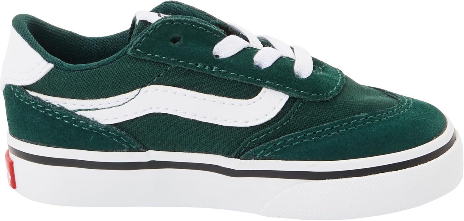 Vans Baby-Boys Brooklyn Slip-on, Suede/Canvas Emerald — фото 4