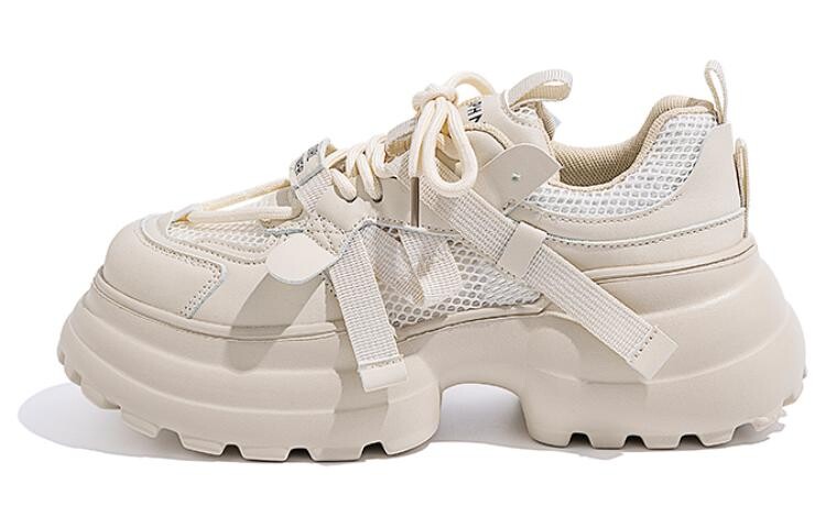 

Кроссовки DAPHNE Chunky Sneakers Women's Low-top, белый/черный