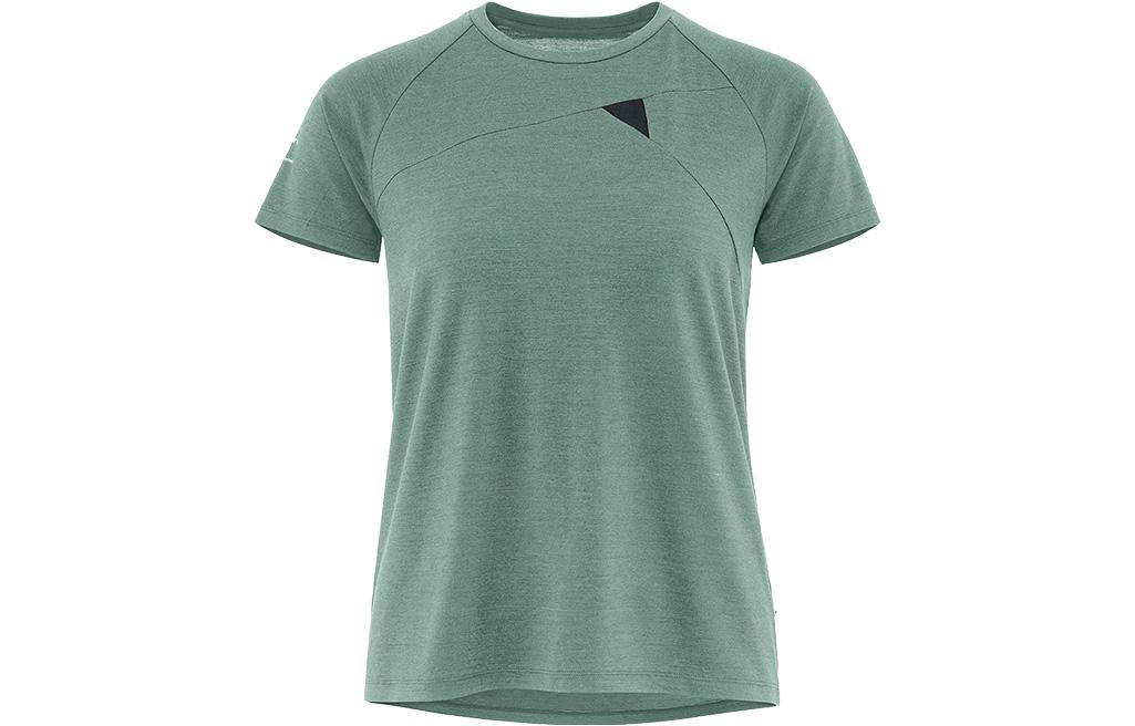 

Футболка Fafne Quick Dry женская Klattermusen, зеленый