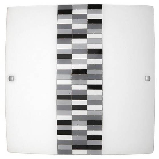 

Настенный светильник Licht-Erlebnisse NEOTHEA цвет milchglas/schwarz/grau