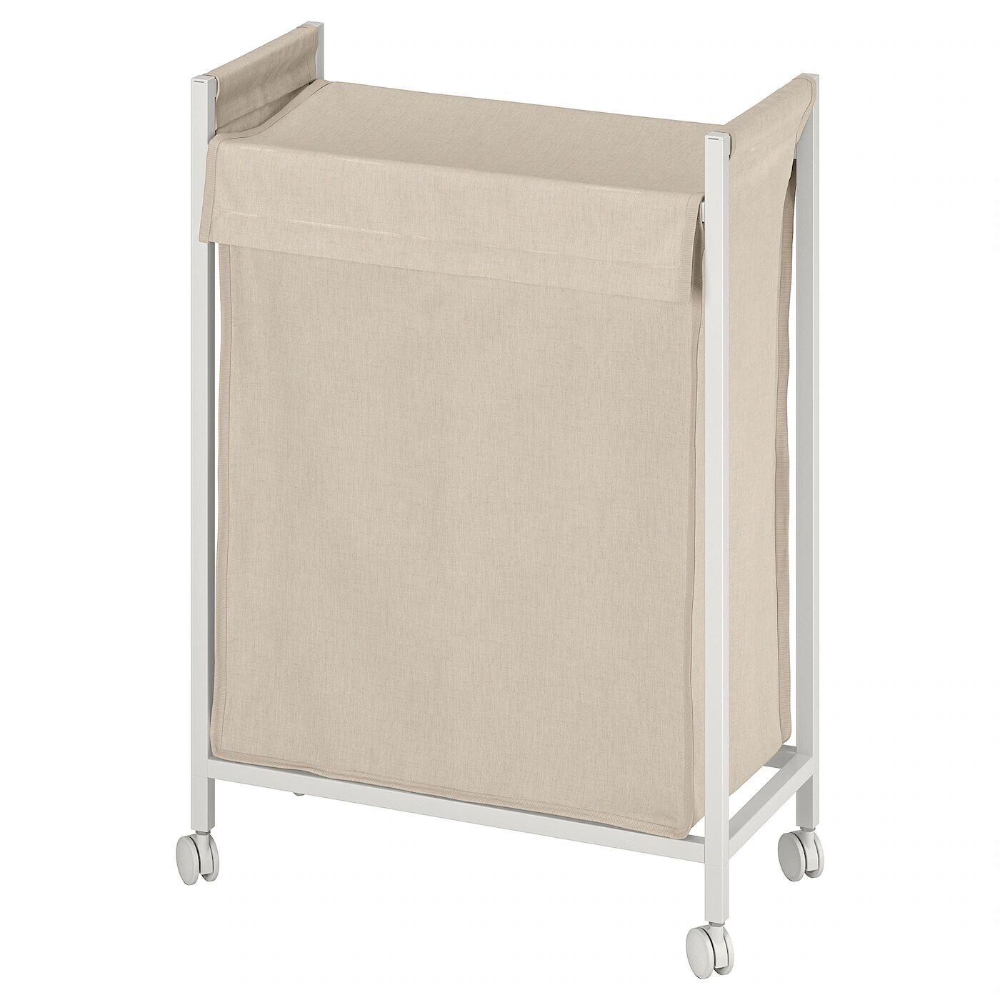 

Тележка для белья, белая, 80 л, ENHET IKEA