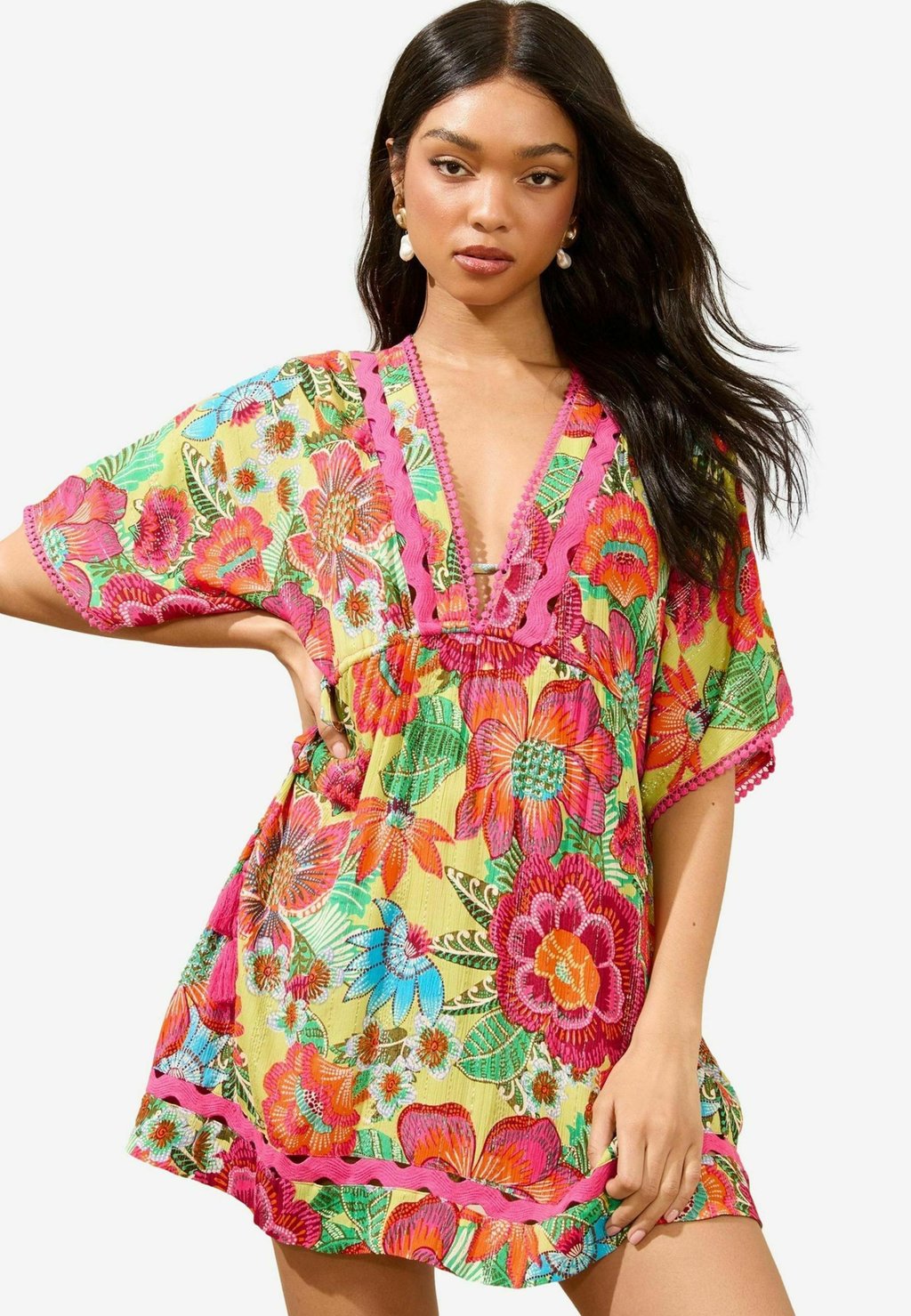 

Повседневное платье REGULAR FIT Lipsy, розовый