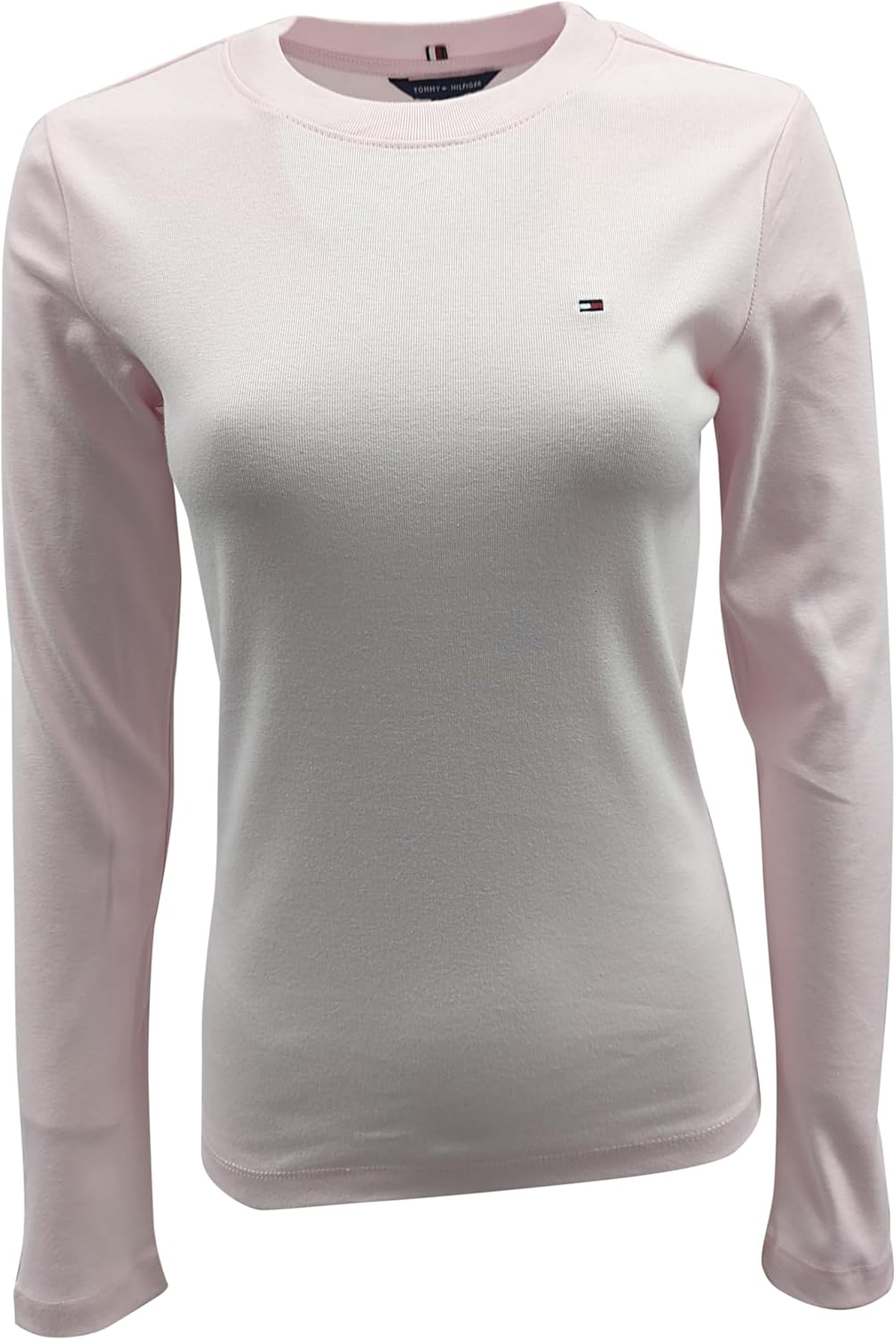 

Женский лонгслив с узором пейсли от Tommy Hilfiger, Light Pink (2023 Logo)