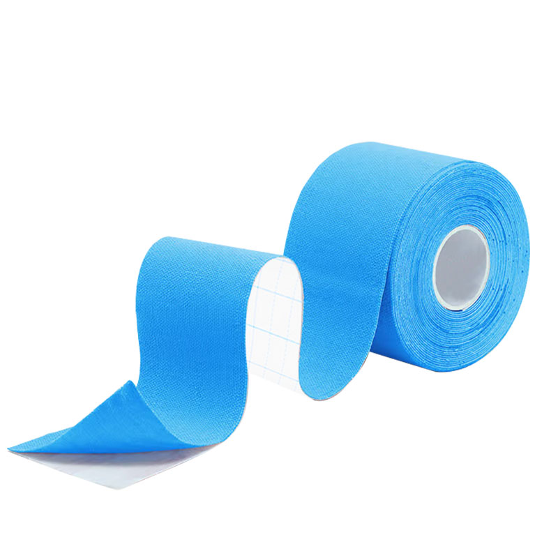 

Кинезиологические тейпы для бега, волейбола, футбола, бадминтона, баскетбола общее защитное снаряжение LINING, синий