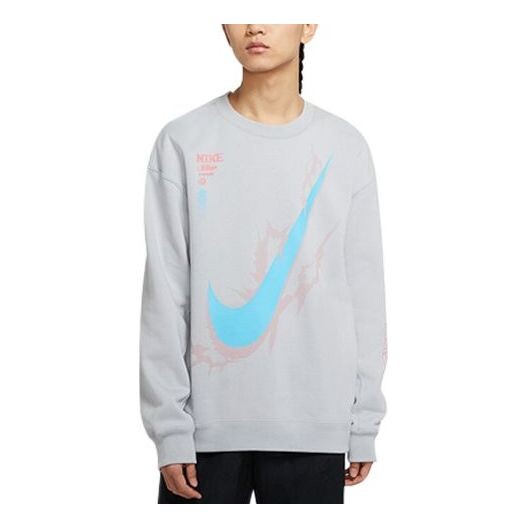 

Толстовка Nike x LPL Crossover Knit Round Neck Pullover Gray, серый