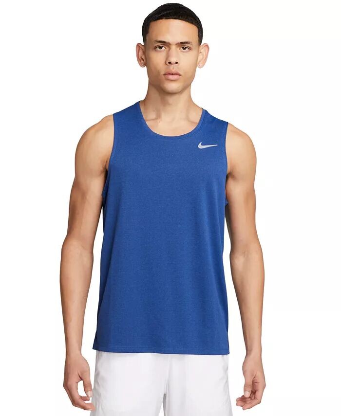 

Мужская беговая майка Miler Dri-FIT Nike, синий