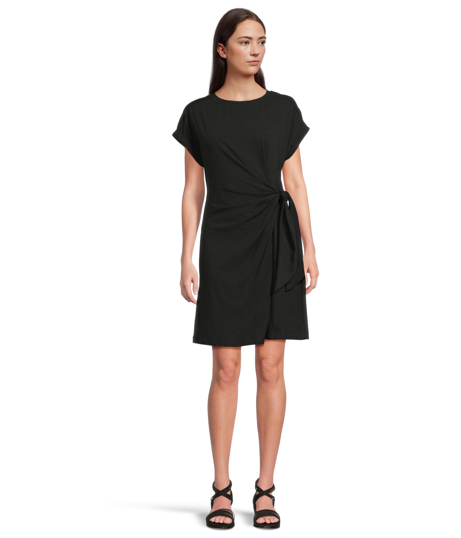 

Платье Tommy Bahama Marina Sarong Tie Dress, черный