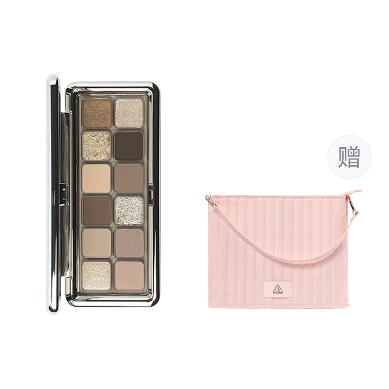 

Тени для век в земляных тонах, легко растушевываются, шиммер и мат, 12 цветов 3CE