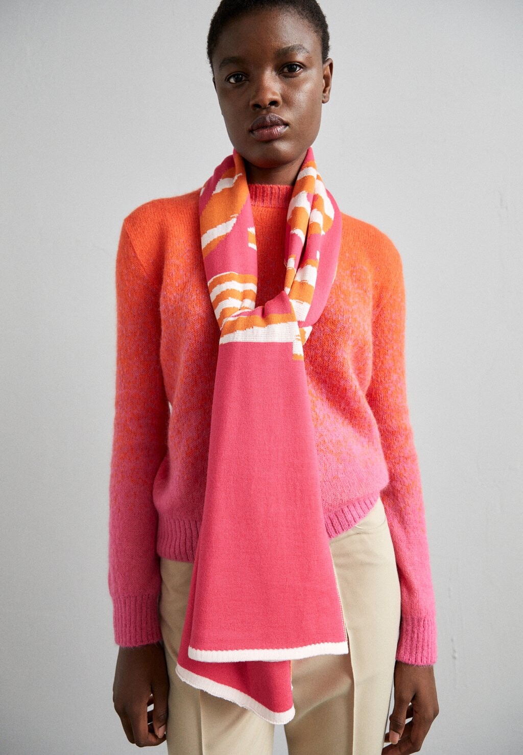 

Шарф Sciarpa Missoni, розовый