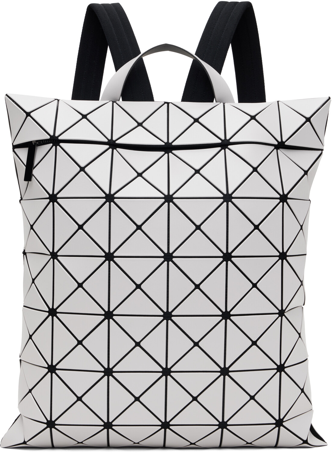 

Серый плоский рюкзак BAO BAO ISSEY MIYAKE, светло-серый