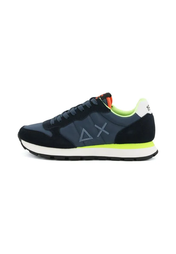 Низкие флуоресцентные кроссовки tom Sun68, Navy Blue