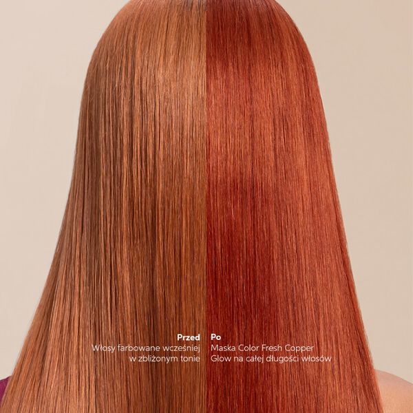 Маска-окрашивание волос Copper Glow, 150 мл Wella Professional Color fresh, цвет copper glow — фото 3