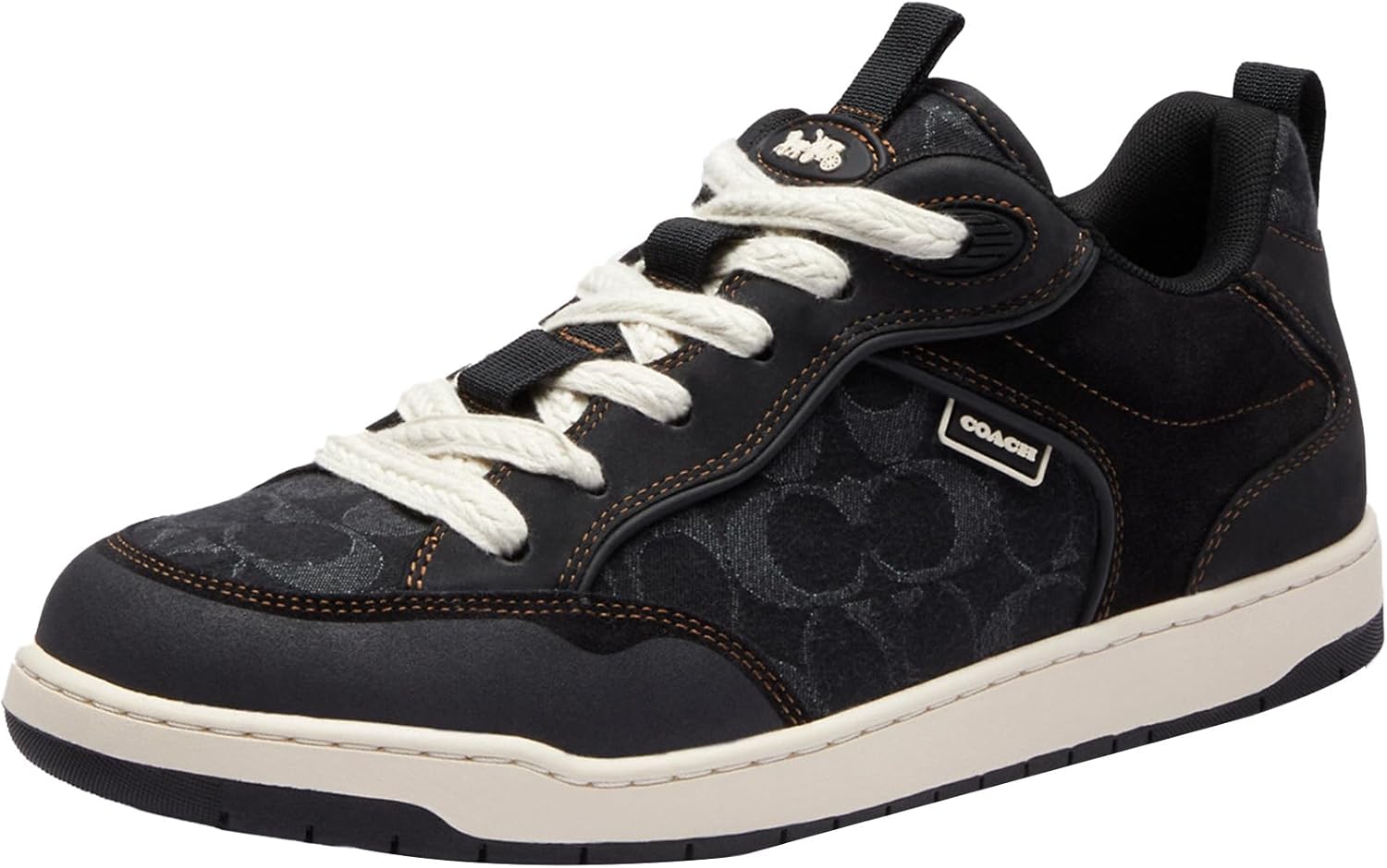 

Мужские кроссовки COACH C203 из денима, черный